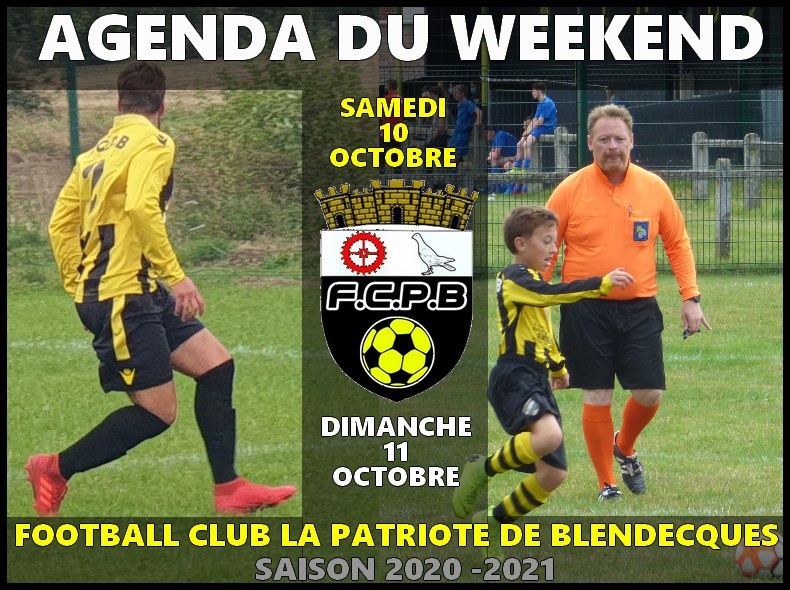 Programme samedi 10 et dimanche 11 octobre 2020