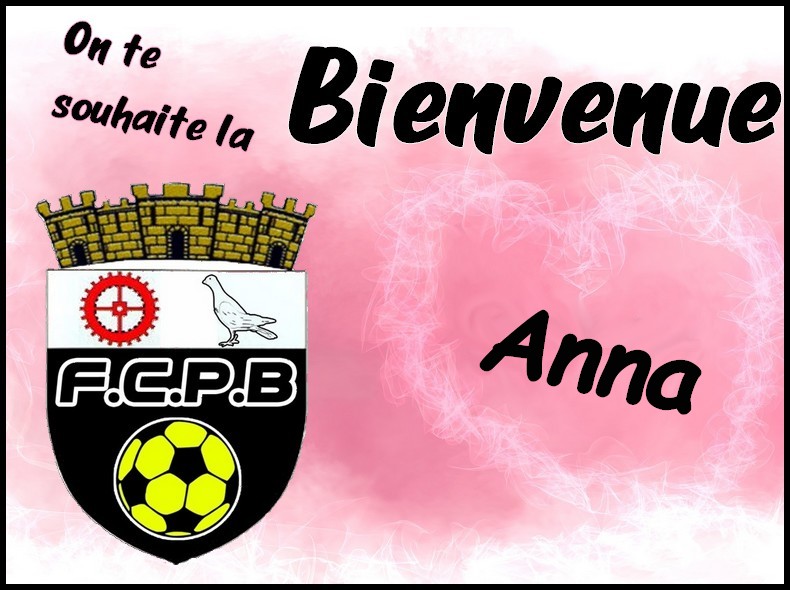 Bienvenue à la petite Anna