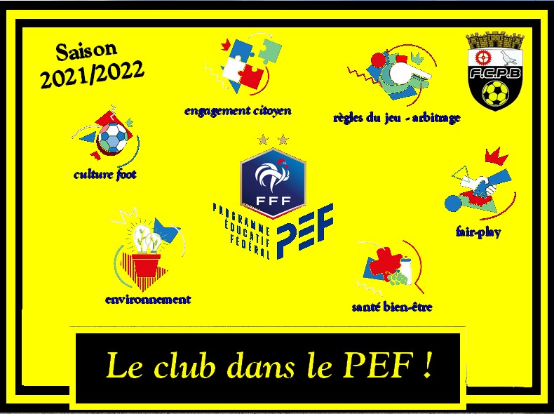 Le club dans le PEF !
