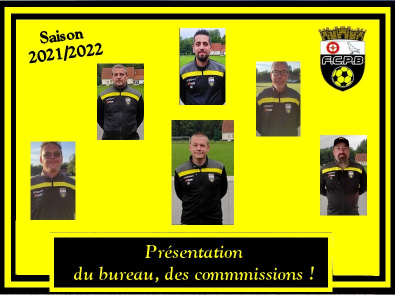 Présentation du bureau, des commissions !